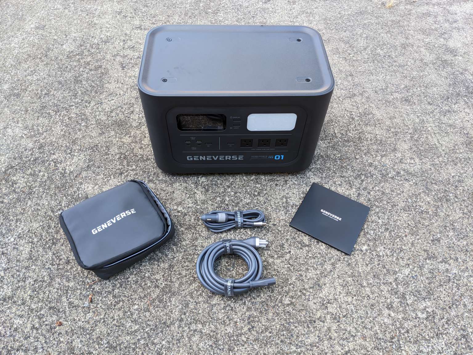 Geneverse Solar Generator HomePower ONE PRO review Reliable app