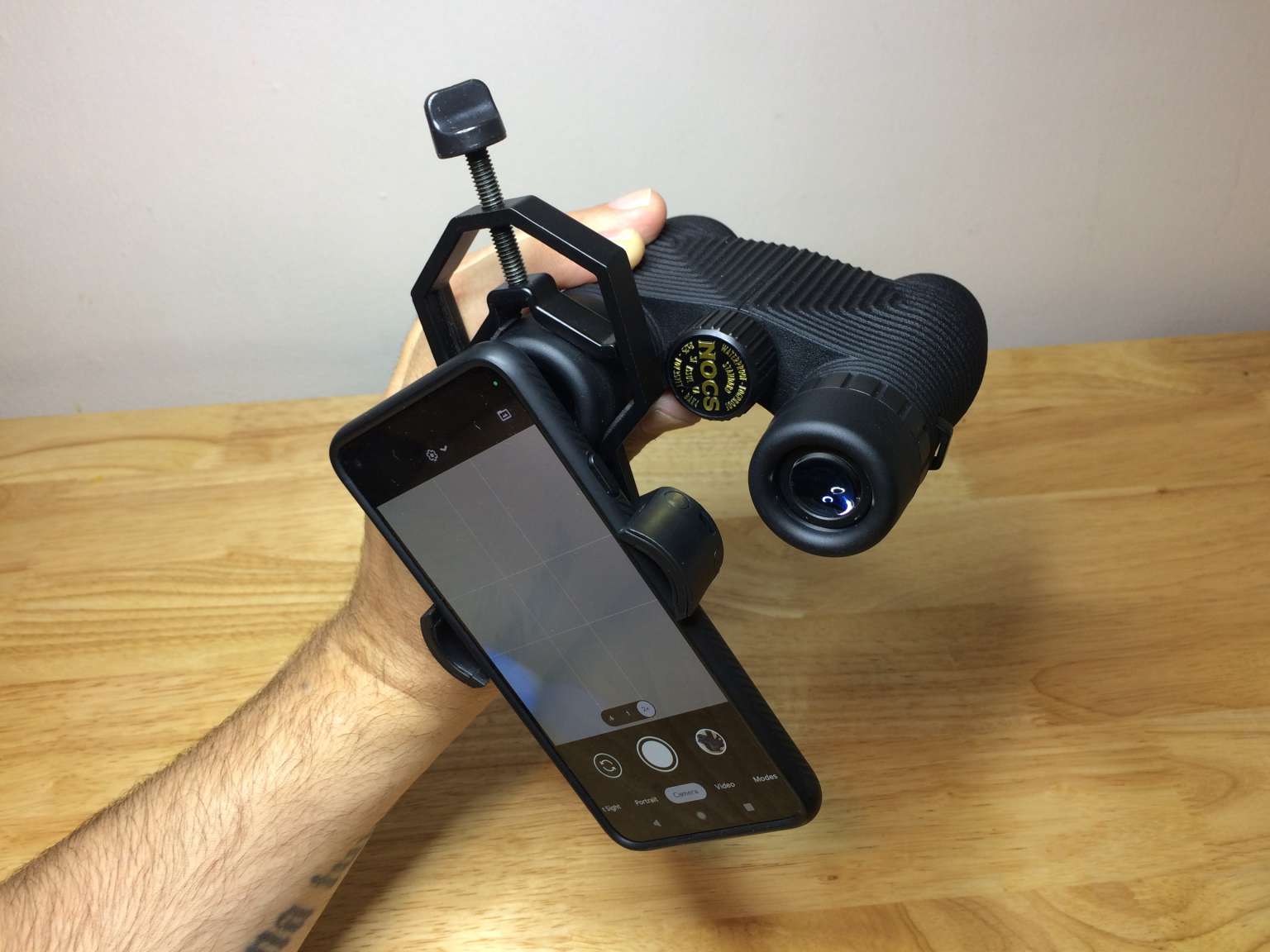 Nocs Provisions Standard Issue Waterproof Binoculars and Photo Rig