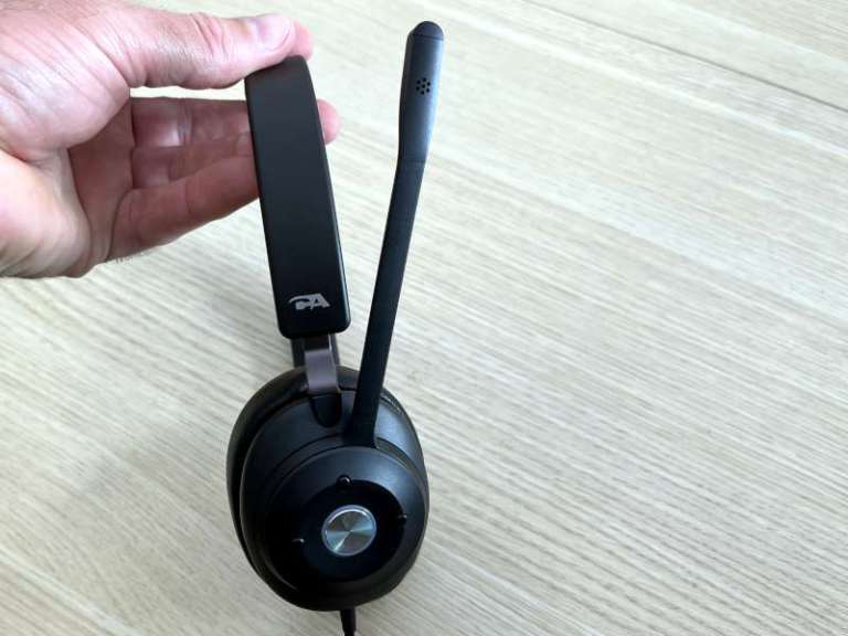 Cyber Acoustics CA Essential USB Headset review all day comfort for