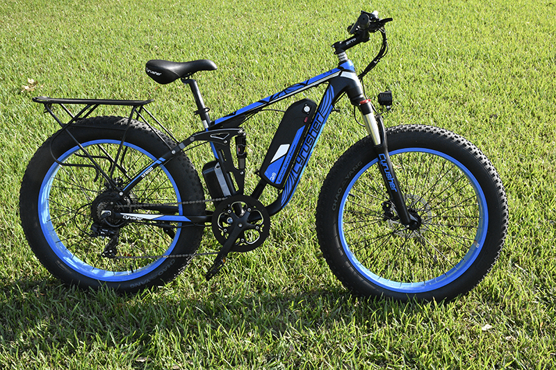 Cyrusher XF800 Fat Tire Mountain electric bike review A heavyweight mountain e bike to tackle all terrain even if it s just around the neighborhood The Gadgeteer