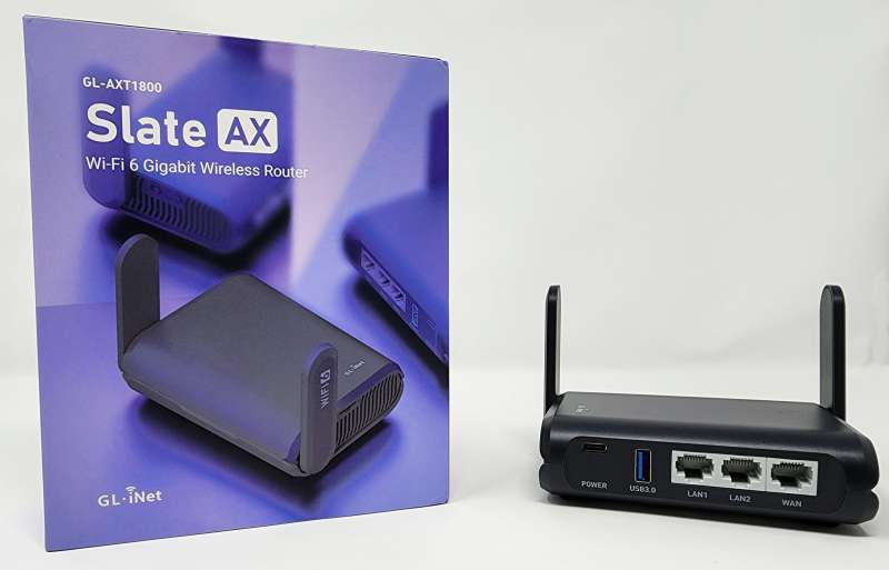 gl inet gl-axt1800 vpn トラベル ルーター - PC周辺機器