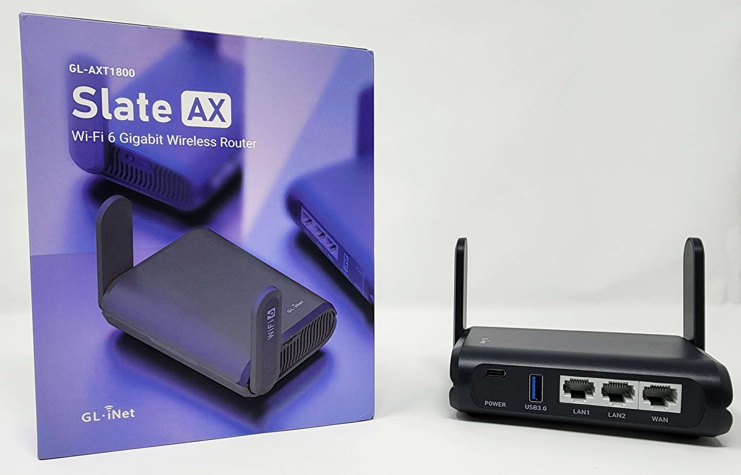 GL-AXT1800(Slate AX) WiFiルーターWiFi6 無線LAN VPN トラベル デュアルバンド 11 b g