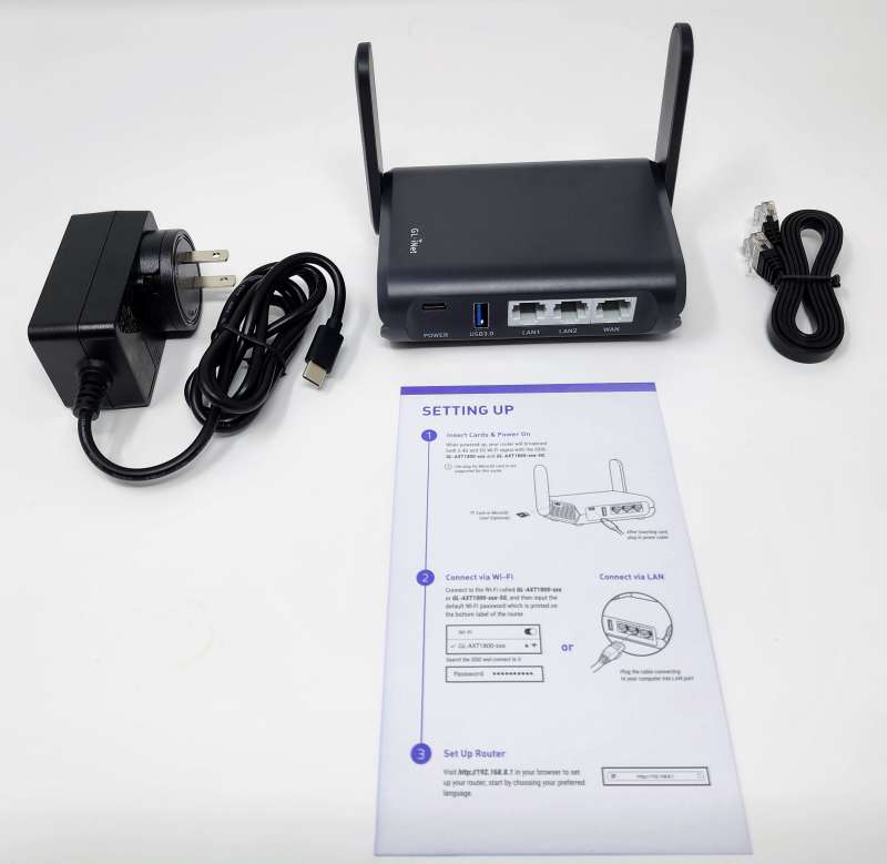 GL-iNet Slate AX WiFi 6 gigabit wireless travel router review