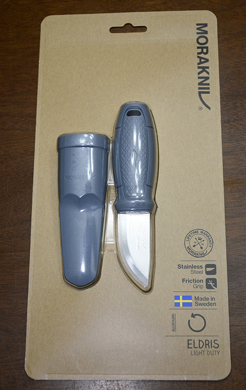 Morakniv Eldris Pocket-Size Fixed Blade Knife Black (2.125 Satin) - Blade  HQ