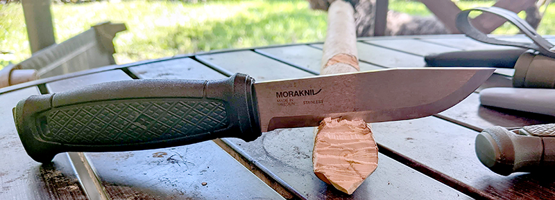 Mora Garberg Fixed Knife 4.3 Satin Stainless Steel (Sweden) — NORTH RIVER  OUTDOORS