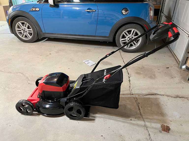 PowerSmart Electric 40V F4017 Lawn Mower review The Gadgeteer