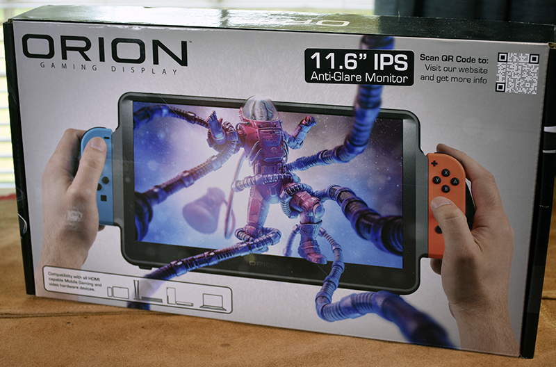 astronauta Pantalones tumor Up-Switch Orion gaming monitor review - Triple the screen size of your Nintendo  Switch and still take it with you - The Gadgeteer