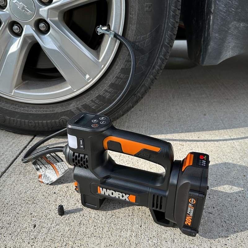 Worx cordless best sale tire inflator