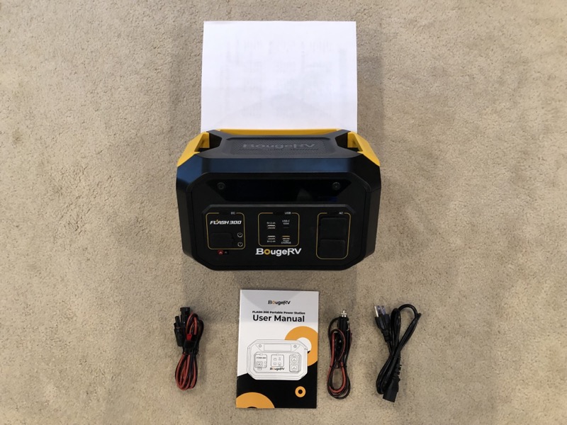 BougeRV Flash 300 Portable Power Station 10