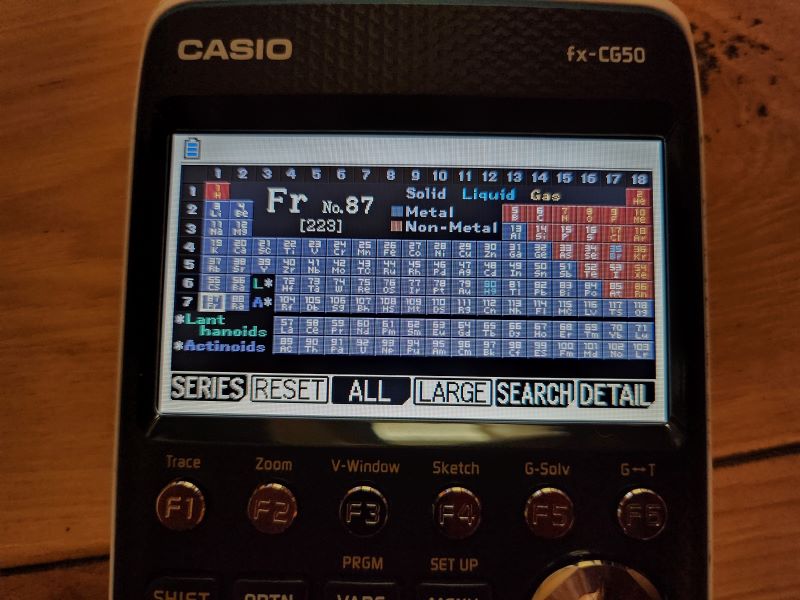 Casio PRIZM fx-CG50 Graphing Calculator