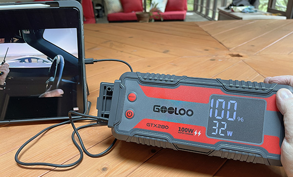 Gooloo GTX280 Portable Power Station review – Keep it in your car