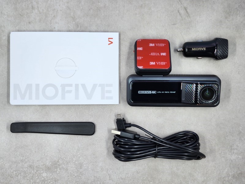 Miofive 4K Dash Cam review: This friendly road watcher is 'here