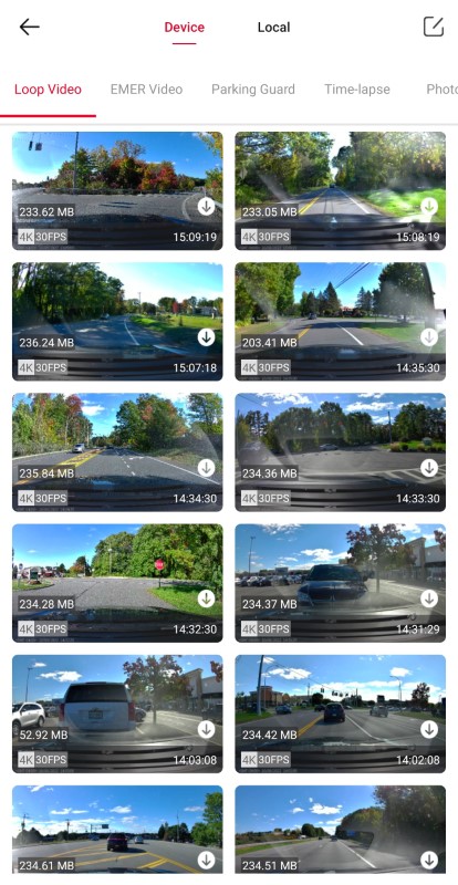 Miofive 4kDashcam 8