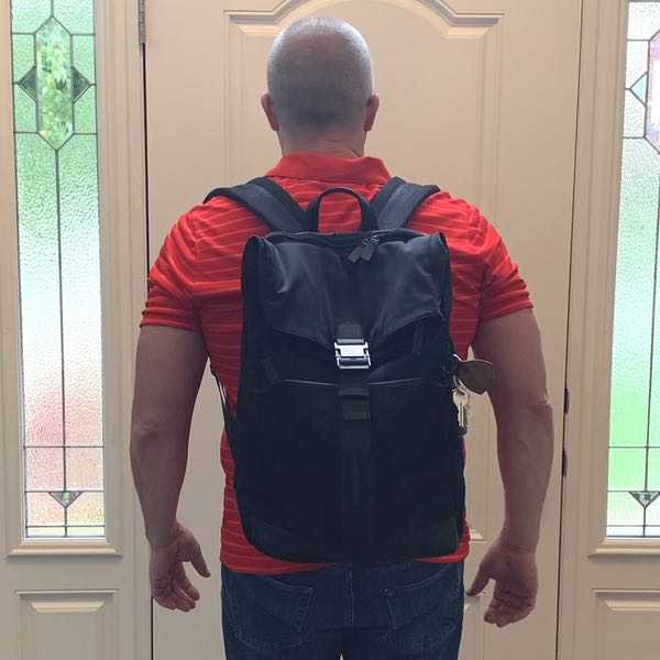 NayoSmart Herman Osborn Roll Top Backpack review - Going to work in ...