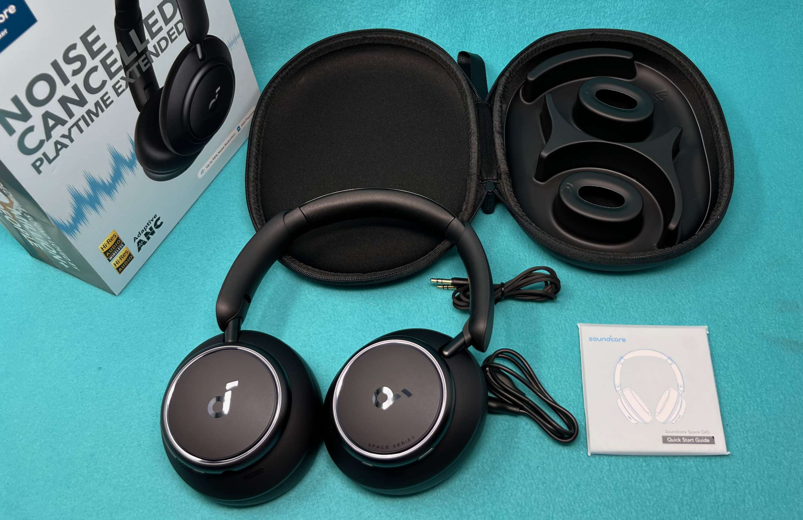 Soundcore Space Q45 over-the-ear headphones review - a world of