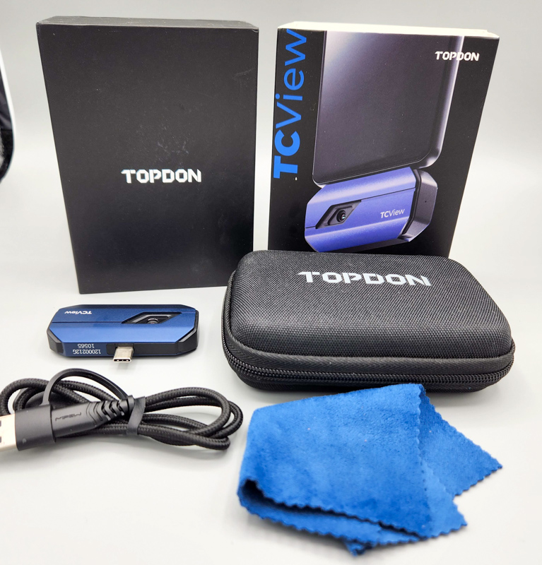 TOPDON TC001 Thermal Camera review - heat vision made easy - The Gadgeteer