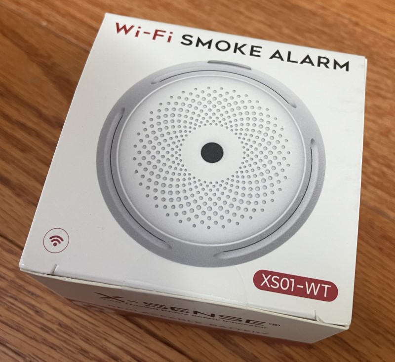 Alarma de humo wifi XS01-WX