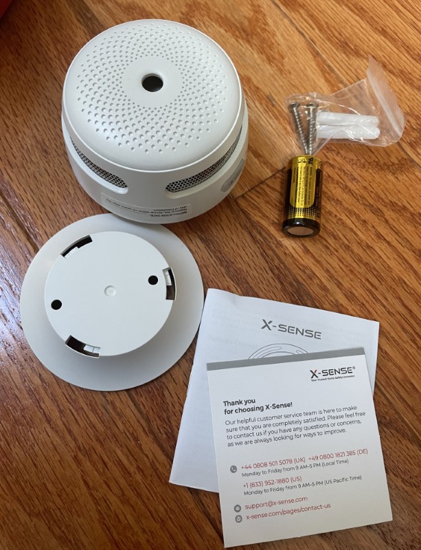 Tuya XS01 WT X Sense smoke detector 02