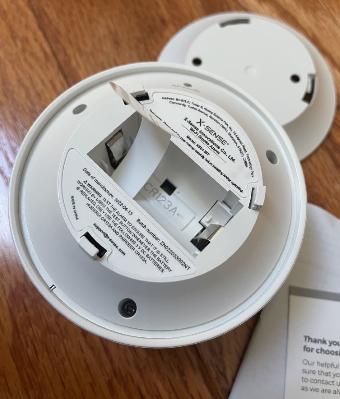 Tuya XS01 WT X Sense smoke detector 03