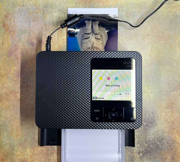 Canon SELPHY CP1500 Compact Photo Printer review The Gadgeteer