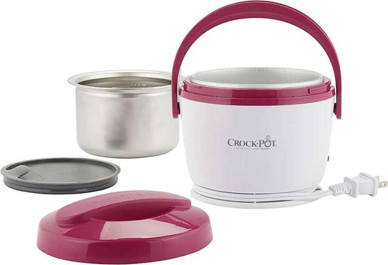 The Lunch Crock is a portable crockpot for your office lunch