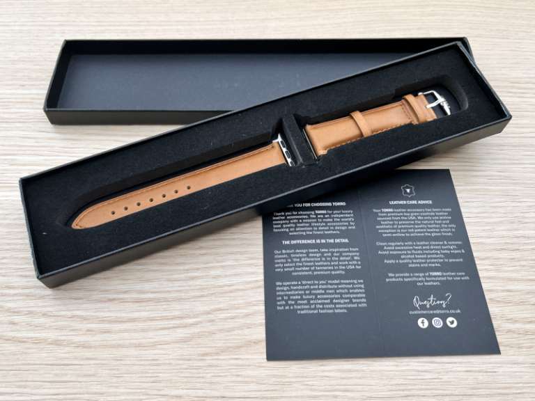 Torro Leather Apple Watch Strap review a timeless watch band The