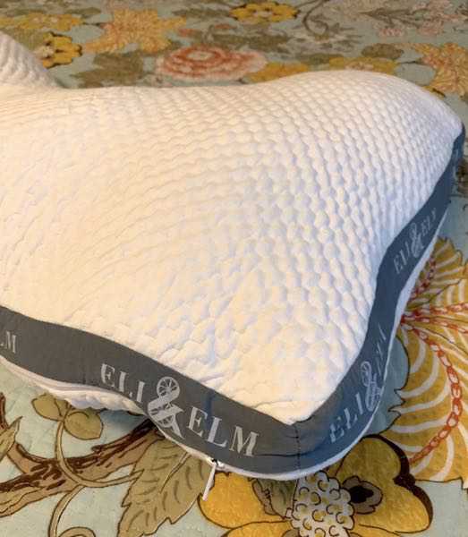 Eli & Elm Cotton Side-Sleeper Pillow with Cover