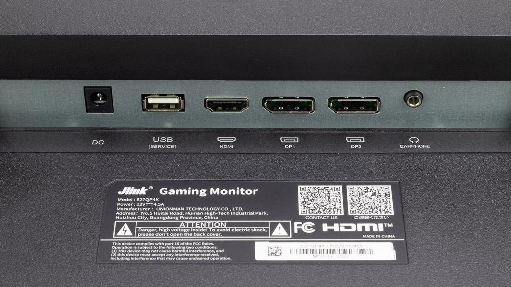 Gaming Monitor - Jlink 27 165Hz 1ms 1440P QHD (2560x1440) 106% sRGB  Computer Monitor, Anti-Glare FreeSync G-sync HDR 2K VA Screen with HDMI DP  USB