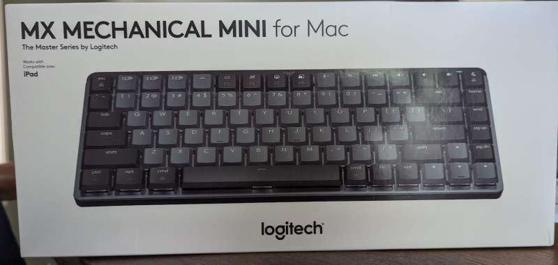 Logitech MX Mechanical Mini Keyboard for Mac, and MX Master 3S