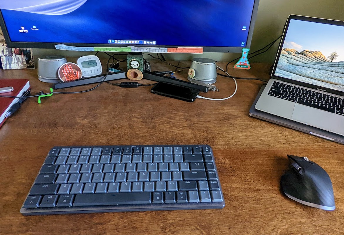 Logitech MX Mechanical Mini Keyboard for Mac, and MX Master 3S
