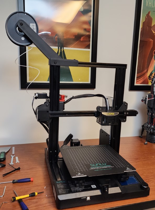 SUNLU T3 3D Printer review - The Gadgeteer