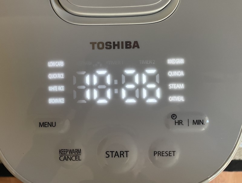 Toshiba TRSH01 Electric Rice Cooker review - Consistently scrumptious  grains of gastronomic delight! - The Gadgeteer