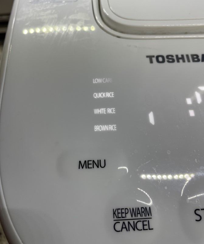 Toshiba Low Carb Rice Cooker