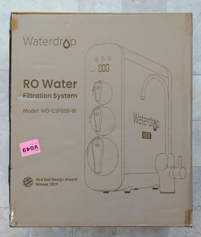 Remineralization RO System with UV Sterilizing Light – Waterdrop G3P800