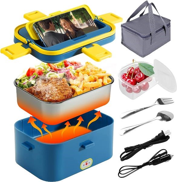 12V 24V Electric Lunch Boxes Power Cord Cables Car Use Electric Heated  Lunchbox Plastic Power Cords Adapter for Car Home