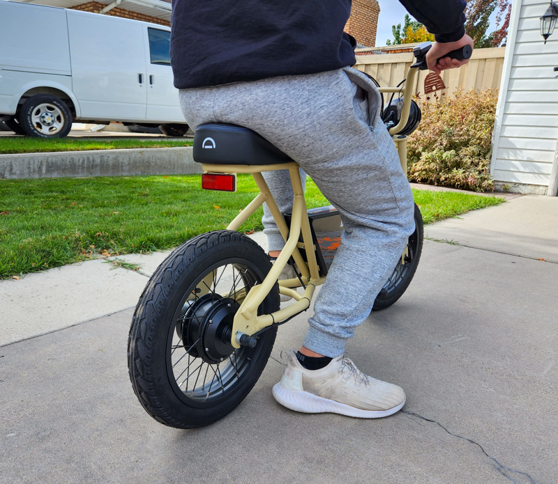  Droyd Blipper - Mini bicicleta eléctrica para niños de 13 años  en adelante, mini bicicleta de 250 W con 12.5 MPH hasta 12.5 millas, bicicleta  eléctrica para niños de hasta 60