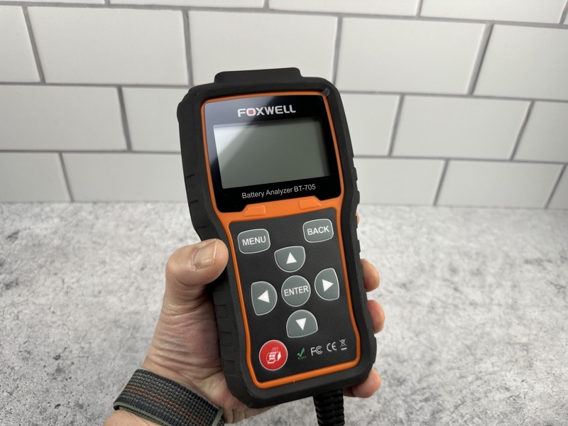 FOXWELL BT705 car battery tester review - Stay current on your battery ...