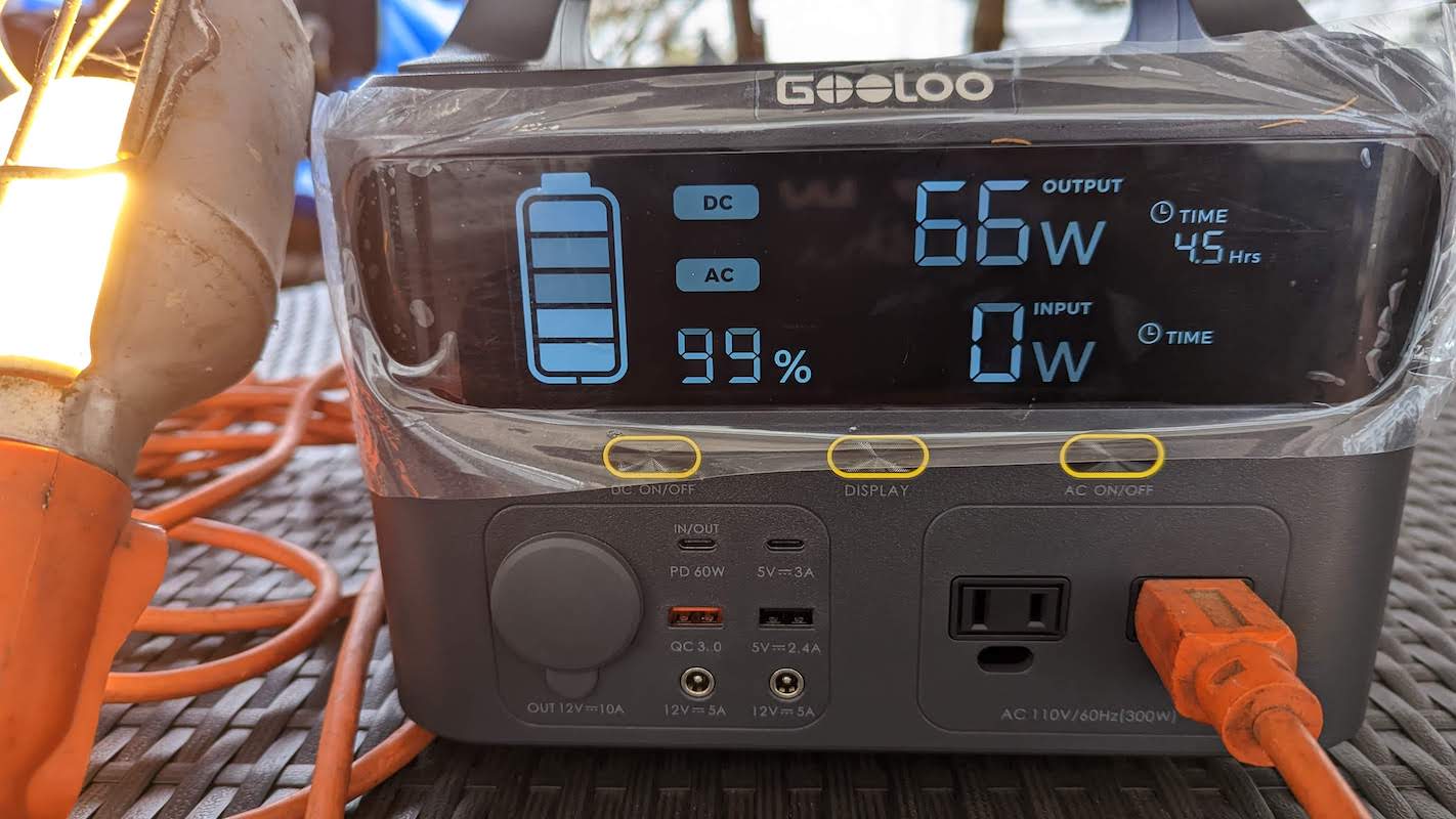 GOOLOO GTX300 Power Station review convenient power in a tidy package