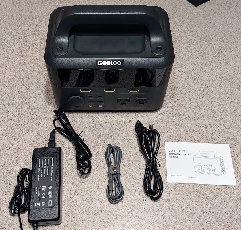 GOOLOO GTX300 Power Station review convenient power in a tidy package