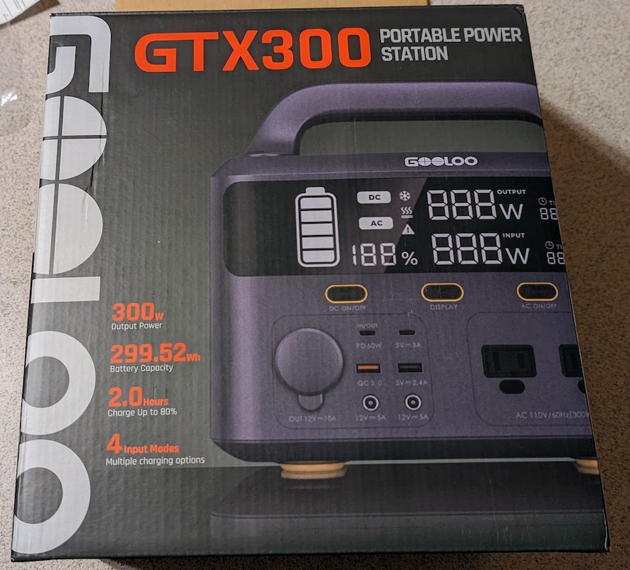 GOOLOO GTX300 Power Station review convenient power in a tidy package