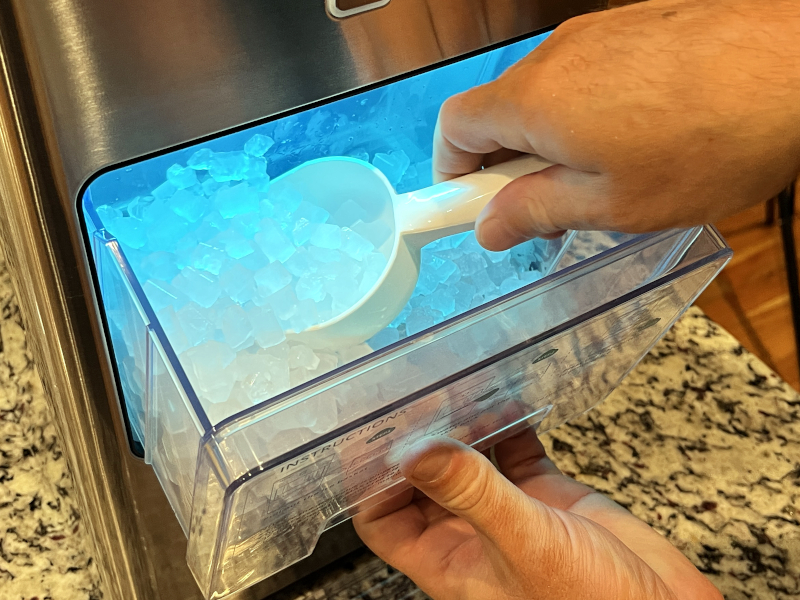 Review of the HiCOZY Dual-Mode Nugget Ice Maker - Dengarden