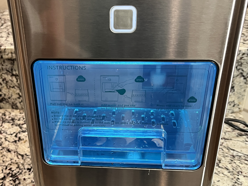 HiCOZY Ice Maker review - a convenient source for extra nugget ice