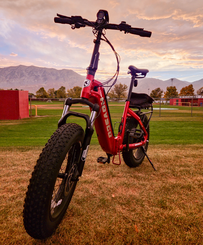 Folding bike cheap fat tires