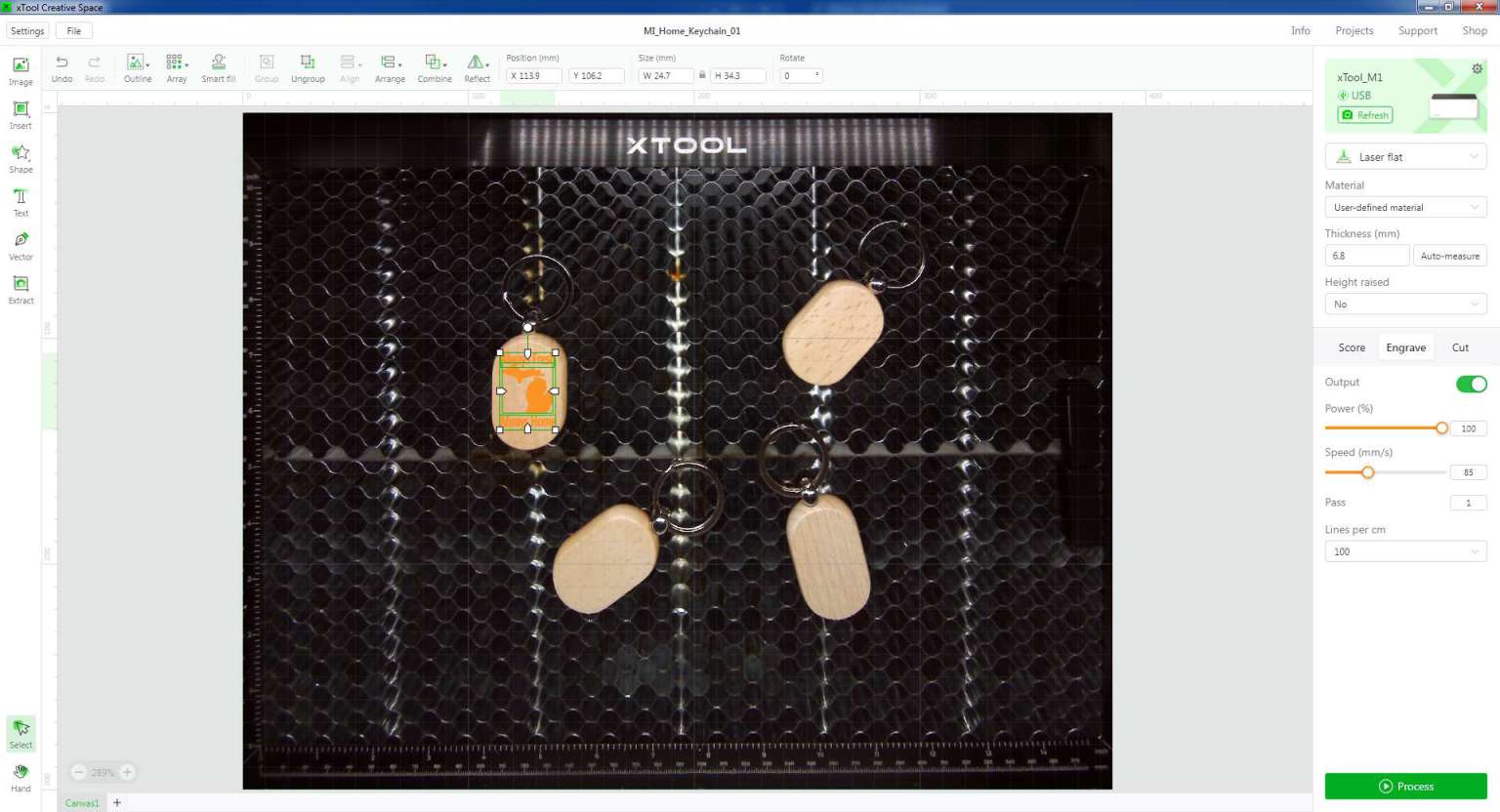 xTool M1 Laser & Blade Cutting Machine review - Fire the lasers! - The ...