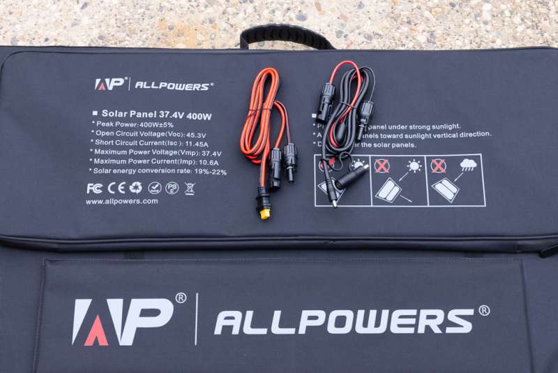 ALLPOWERS 400W portable solar panel 1