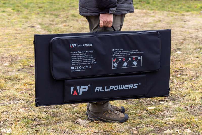 ALLPOWERS 400W portable solar panel 8