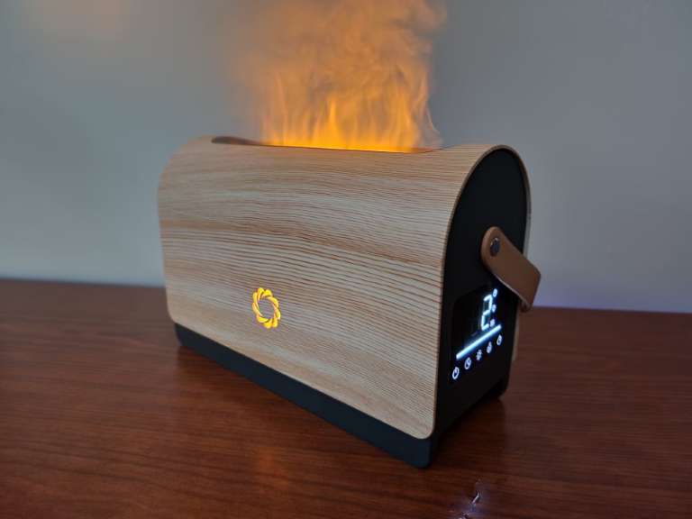 Airthereal Ultrasonic Flame Diffuser review An essential oil diffuser with flair The Gadgeteer
