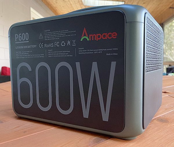 Ampace P600 8