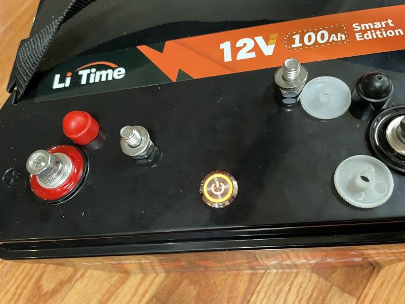 LiTime (aka Ampere Time) 12-Volt 100Amp-hour LiFePO4 battery