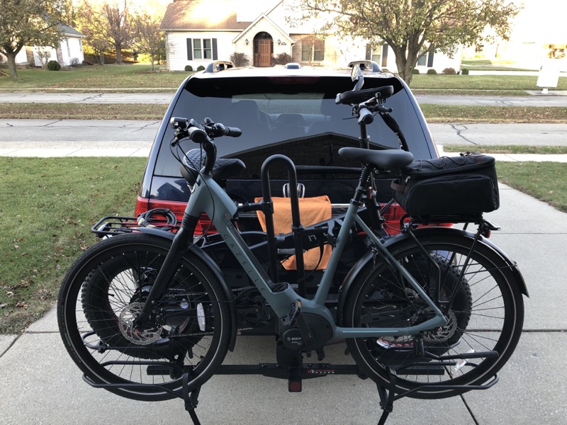 Electric bike best sale rack for rv